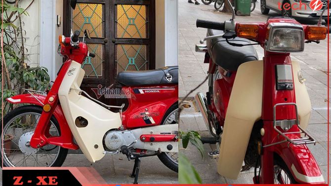 Honda DD đỏ 1987 zin 100% rao bán đắt hơn cả SH 2020