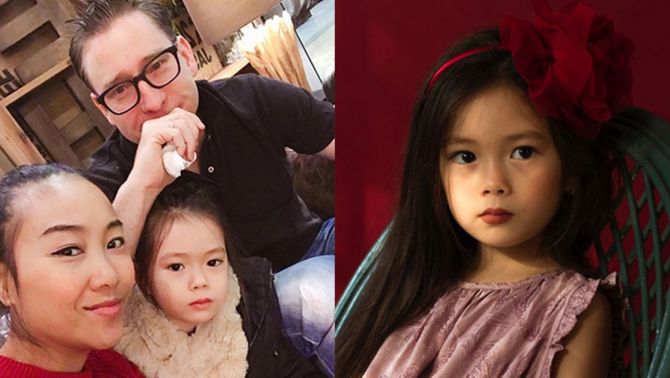 Con gái lai Tây của Đoan Trang lộ diện: Xinh đẹp, đạt nhiều thành tích khủng khi mới 6 tuổi