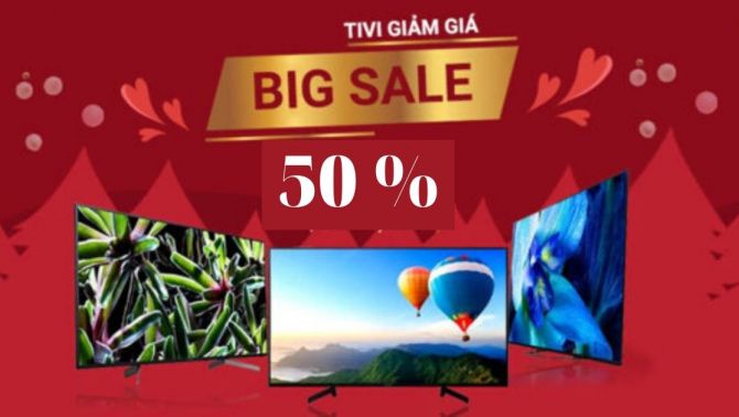 Thị trường TV đua giảm giá 50%, mua ngay kẻo lỡ