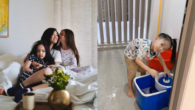 Lý do khiến Ốc Thanh Vân và Hồng Nhung đều để tóc dài cho con trai?