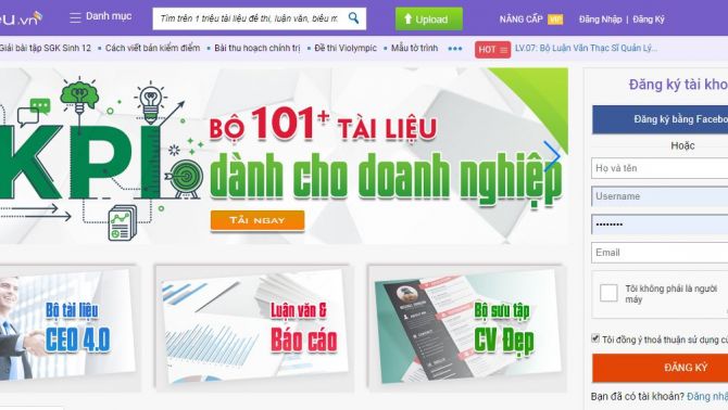 Nghi vấn 7 triệu dòng thông tin của người dùng website Tailieu.vn bị rao bán trên diễn đàn hacker