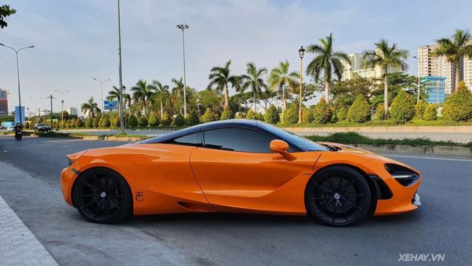Chiêm ngưỡng 'vợ hai' McLaren 720S được độ lại mông cực đỉnh của Cường Đô la