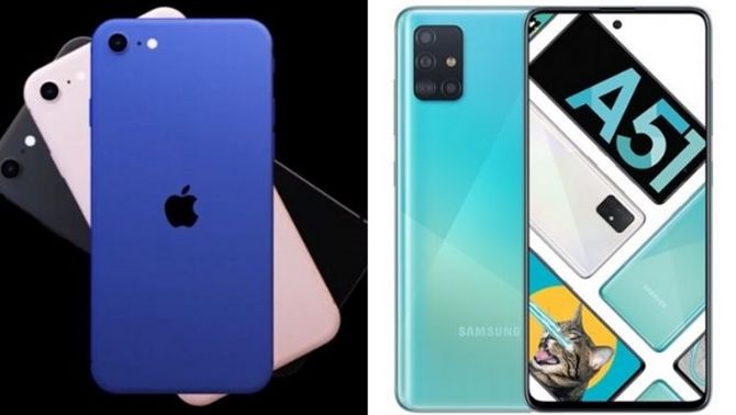 So sánh iPhone SE với các thiết bị ngang giá: Pixel 3A, Galaxy S10E, Galaxy A51