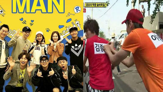 Trò xé bảng tên huyền thoại trong Running Man Hàn bị netizen Trung tố đạo nhái