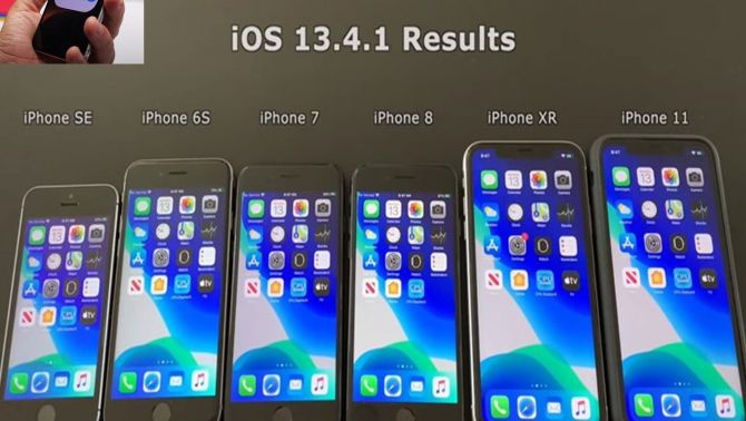 Kết quả so sánh thời lượng sử dụng pin giữa iPhone chạy iOS 13.4 và iOS 13.5?