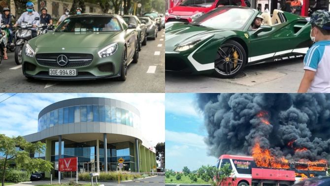 Tin xe nóng 18/6: Danh tính nữ tài xế lái Ferrari 'chạy' Grab, ô tô giường nằm bốc cháy trên đường