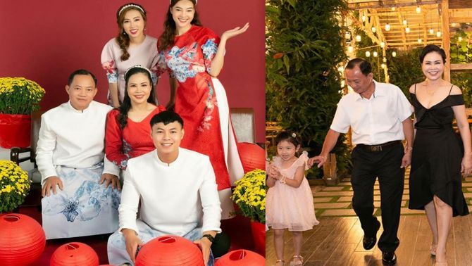 Ninh Dương Lan Ngọc tổ chức sinh nhật cho bố mẹ, CĐM xuýt xoa vì gia đình quá hạnh phúc