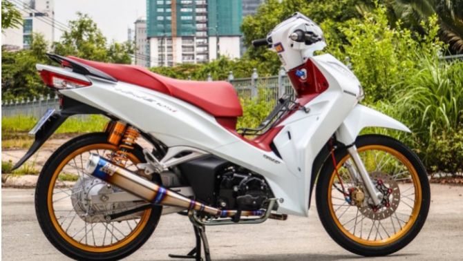 Wave 125i độ chất miễn bàn, lột xác với loạt trang bị khủng