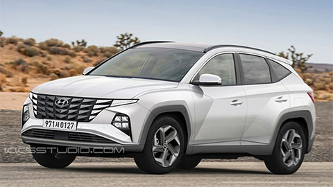 Hyundai Tucson 2021 lộ diện trước ngày ra mắt, Honda CR-V, Mazda CX-5 lo sốt vó