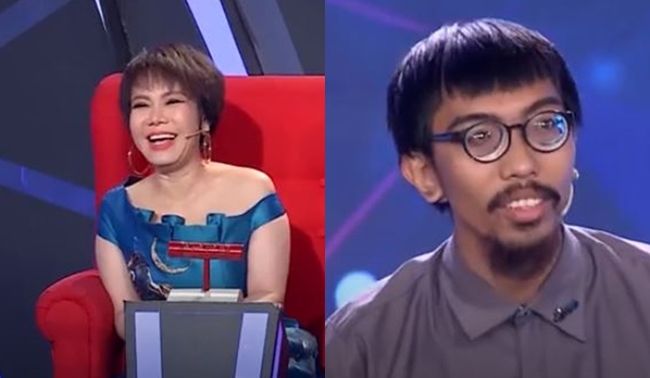Việt Hương bất ngờ được tỏ tình trên sóng truyền hình