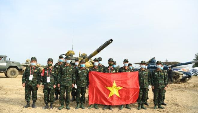 Đội tuyển xe tăng Việt Nam xuất sắc vô địch Tank Biathlon 2020
