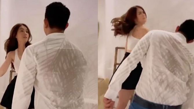 Clip nóng: Ngọc Trinh tát liên tiếp vào mặt ‘bạn trai’, tuyên bố gay gắt trừng trị kẻ phản bội