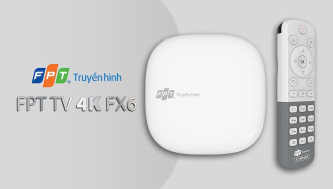 Truyền hình FPT công bố thiết kế nổi bật của bộ giải mã mới mang tên FPT TV 4K FX6