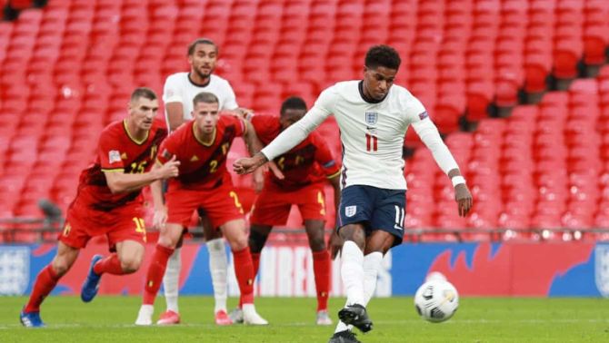 Anh 2-1 Bỉ: Rashford, Lukaku cùng ghi bàn penalty, ngọc quý của Chelsea định đoạt trận đấu