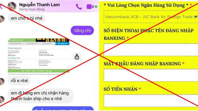 Cảnh báo: Thủ đoạn lừa đảo tinh vi nhằm chiếm đoạt tiền qua thanh toán online