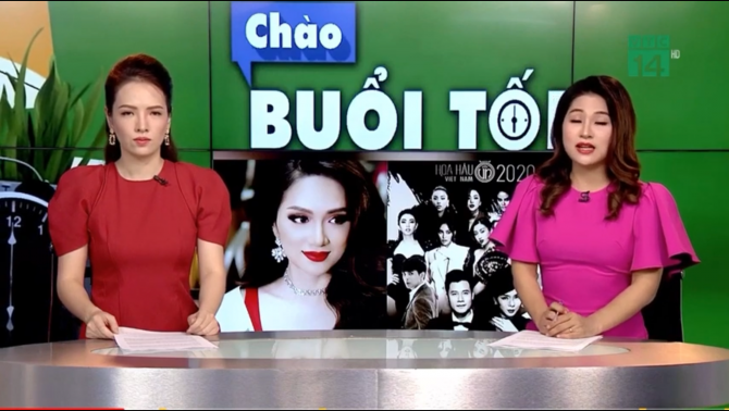 Nóng: VTC14 đưa tin yêu cầu làm rõ tính xác thực của clip Hương Giang cùng công an tới nhà antifan