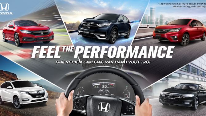 Honda Việt Nam công bố Chiến dịch quảng bá thương hiệu Honda Ôtô “Feel The Performance”