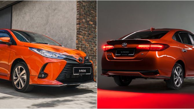 Toyota Vios 2021 chính thức trình làng: Giá bán chỉ 408 triệu, ngoại hình đẹp như xe sang