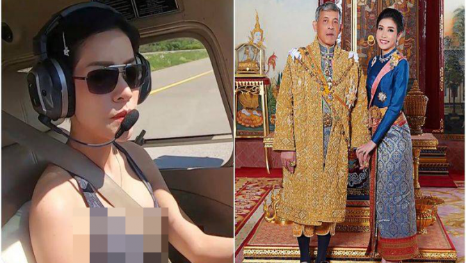 'Vợ bé' của vua Thái Lan dính scandal 'ê mặt', bị phát tán hơn 1000 bức ảnh nhạy cảm