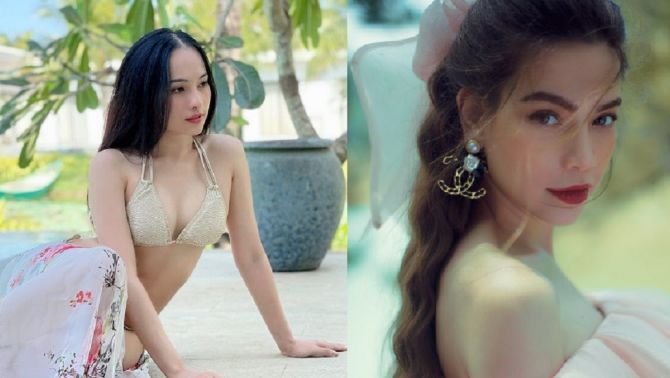 Nhan sắc bà xã kém Dương Khắc Linh hậu sinh đôi, không thua kém gì Hồ Ngọc Hà