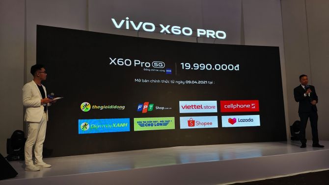 Vivo X60 Pro chính thức ra mắt tại Việt Nam: Thiết kế mỏng nhẹ, camera chụp ảnh chuyên nghiệp