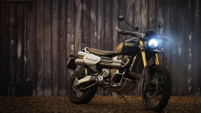 Triumph Scrambler 1200 Steve McQueen Edition mới lộ diện