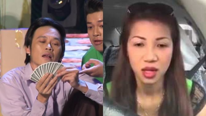 Xôn xao clip vợ của 1 nam ca sĩ nói xấu Hoài Linh, tố nam danh hài từng mê bài bạc, mất cả tiền tỷ