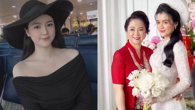 Con dâu bà Nguyễn Phương Hằng lộ mặt mộc không son phấn, CĐM giật mình vì nhan sắc đời 