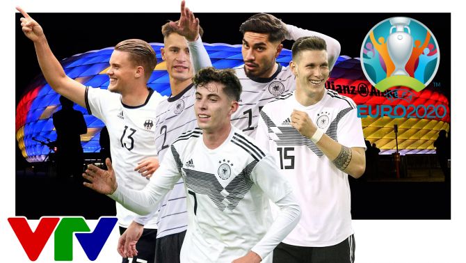 Lịch thi đấu EURO 2021 của ĐT Đức, lịch phát sóng trực tiếp VCK EURO trên VTV mới nhất hôm nay