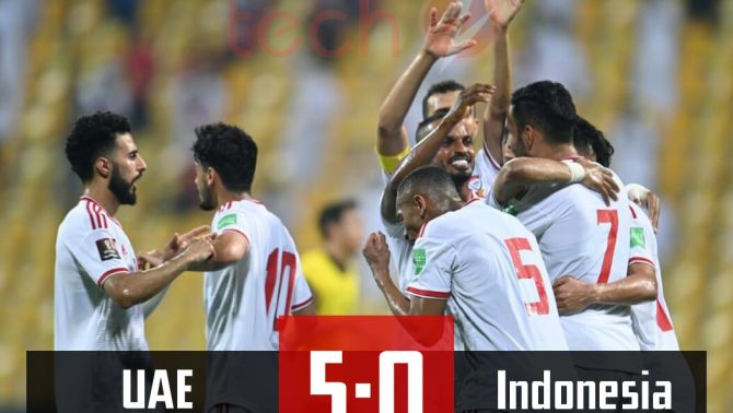 Kết quả bóng đá Indonesia vs UAE - VL World Cup 2022: ĐT Việt Nam đặt 1 chân vào ngưỡng cửa lịch sử