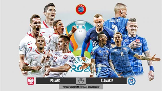 Xem trực tiếp trận Ba Lan - Slovakia bảng E VCK EURO 2021: Link VTV6 Full HD, nhận định mới nhất