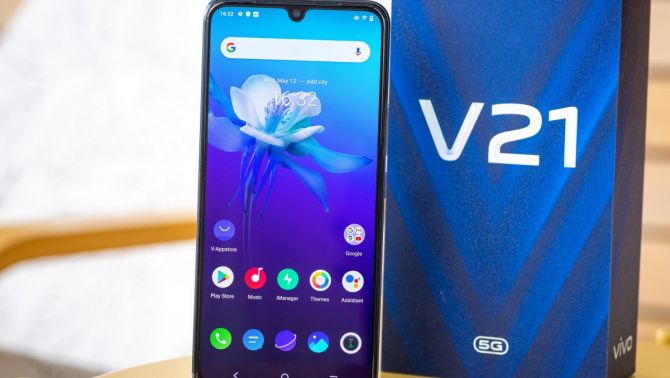 Đánh giá Vivo V21 5G: Thiết kế đẹp, chơi game ở mức trung bình, phù hợp với Tiktoker