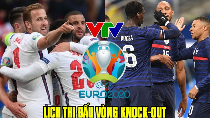 Lịch thi đấu tứ kết EURO 2021, lịch phát sóng trực tiếp EURO trên VTV hôm nay