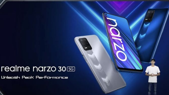 Realme Narzo 30 5G ra mắt: Dimensity 700, màn hình 90Hz, giá chỉ 5 triệu