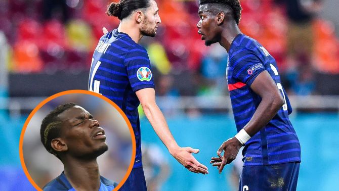 Nội bộ ĐT Pháp đại loạn sau khi bị loại khỏi EURO 2020: Pogba bị đồng đội chửi bới thậm tệ