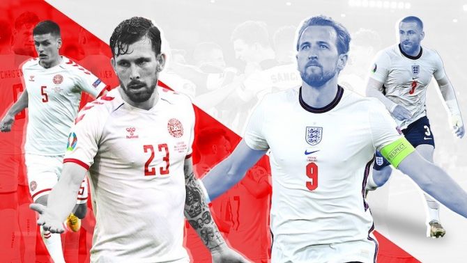Link xem trực tiếp Anh vs Đan Mạch - Bán kết Euro 2021 - 02h00 ngày 8/7: Link VTV3 HD nhanh nhất