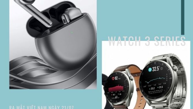 Những thay đổi đáng chú ý của Huawei Watch 3 Series và FreeBuds 4