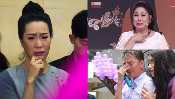 NSƯT Trịnh Kim Chi bủn rủn chân tay báo tin tang sự, giới showbiz bàng hoàng nói vĩnh biệt 2 nghệ sĩ