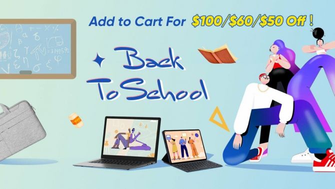 Chương trình ưu đãi mùa tựu trường cùng Chuwi 2021: Hàng loạt mẫu laptop cực xịn đang được giảm giá