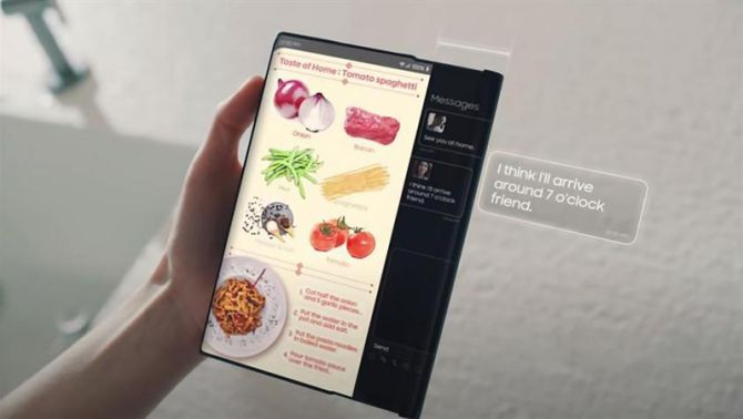 Galaxy Z Slide: Thiết kế màn hình cuộn, chip Snapdragon 888 hé lộ ngày ra mắt