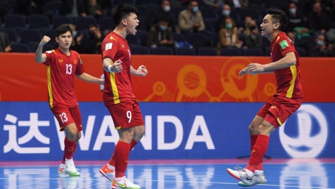 ĐT Việt Nam tạo kết quả bất ngờ trước ĐT Nga tại Futsal World Cup 2021