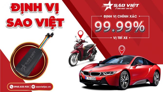 Sao Việt – Phân phối và lắp đặt thiết bị định vị xe máy 4G chính hãng giá tốt