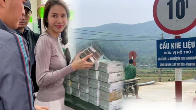 Cây cầu 1 tỷ Thủy Tiên – Công Vinh xây bị xuống cấp, CĐM lập tức so sánh với vợ chồng bà Phương Hằng