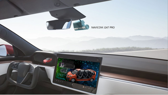 Navicom Việt Nam ra mắt camera hành trình 4G cao cấp Navicom J247Pro