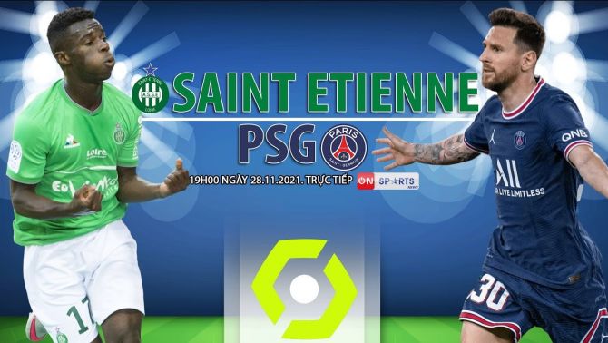 Kết quả bóng đá St-Etienne vs PSG: Lionel Messi im tiếng, 19h00 ngày 28/11