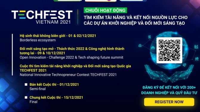 Ngân hàng số TNEX đồng hành tài trợ cùng chương trình Techfest 2021