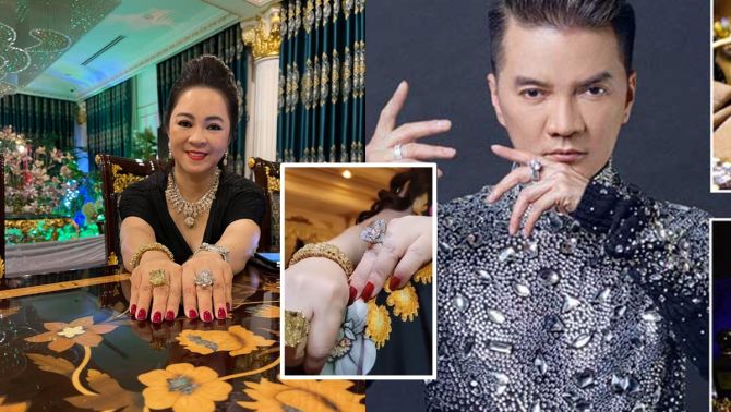 CĐM choáng ngợp với loạt kim cương 'hột mít' của bà Phương Hằng, Đàm Vĩnh Hưng bất ngờ bị gọi tên