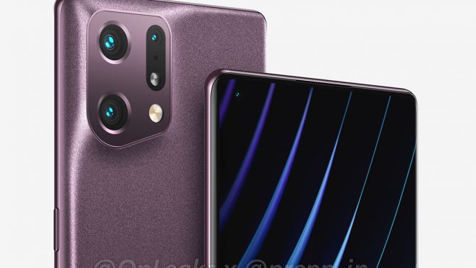 Xuất hiện ảnh Render OPPO Find X5 với cụm camera độc đáo