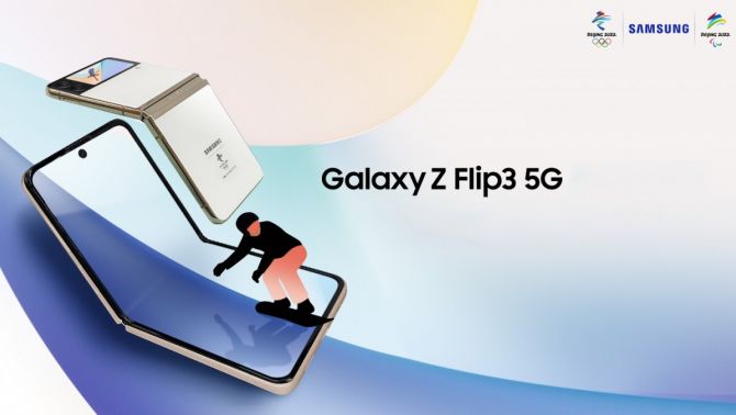 Samsung ra mắt Galaxy Z Flip3 5G phiên bản thế vận hội mùa đông