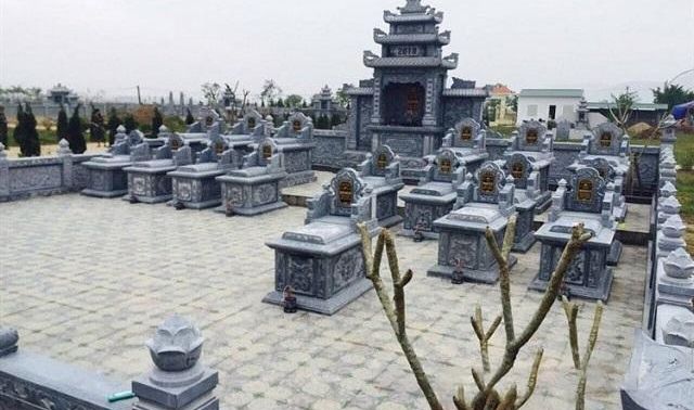 Mộ đá hoa cương - Vẻ đẹp thờ cúng linh thiêng được nhiều người lựa chọn